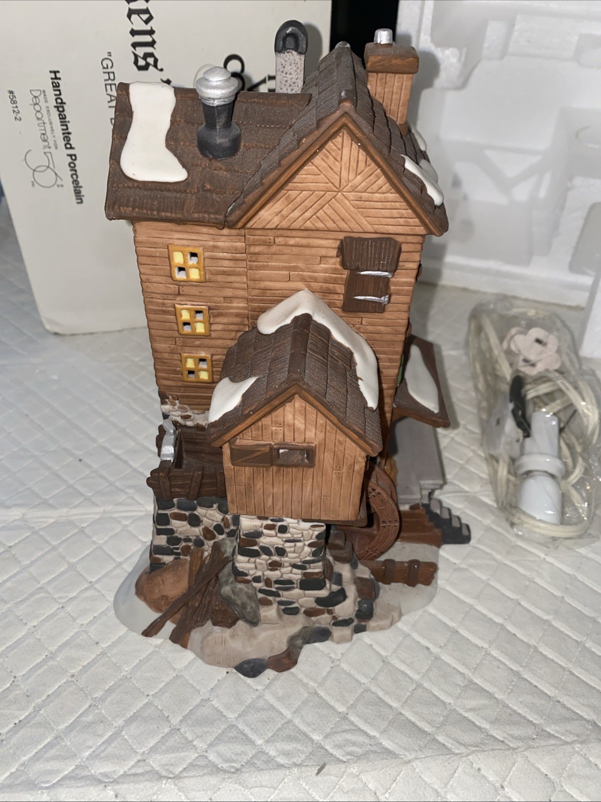 Dept 56 Dickens’ Village Series Great Denton Mill #5812-2 Christmas Holiday