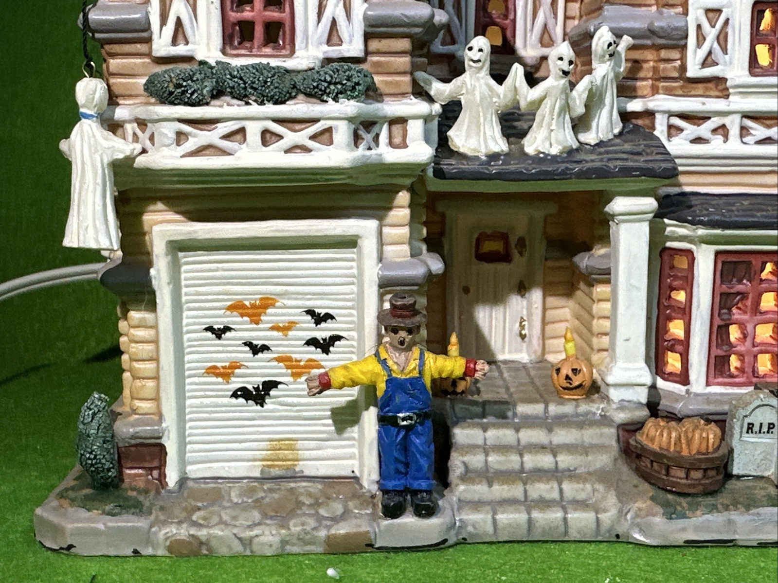 Lemax Spooky Town Halloween Village ~ THE FRANKLIN RESIDENCE ~ No Box
