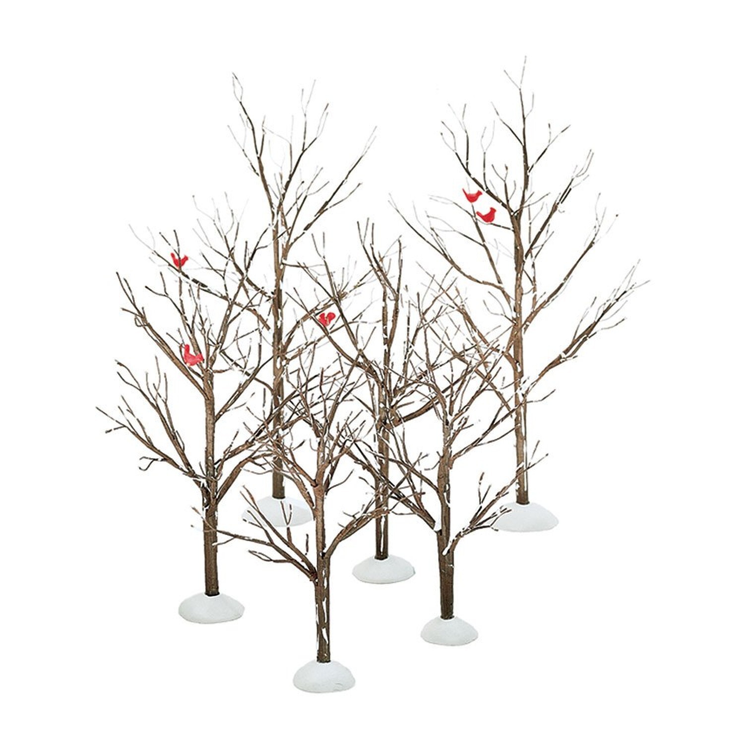 Department 56 Steel, Paper, Plastic Village Bare Branch Trees Accessory Figur…