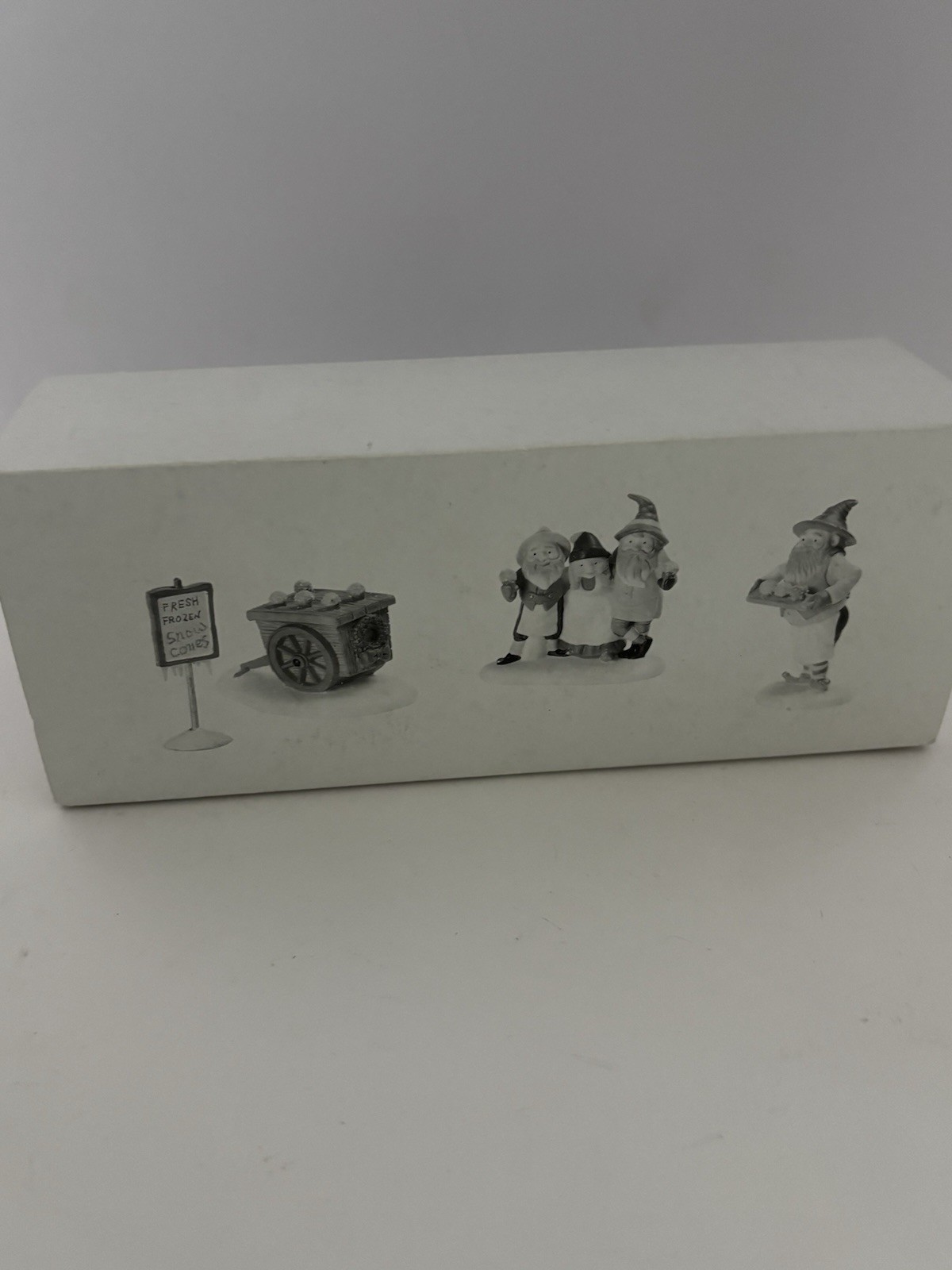 Dept 56 Heritage Village Snow Cone Elves North Pole Series 56375 New