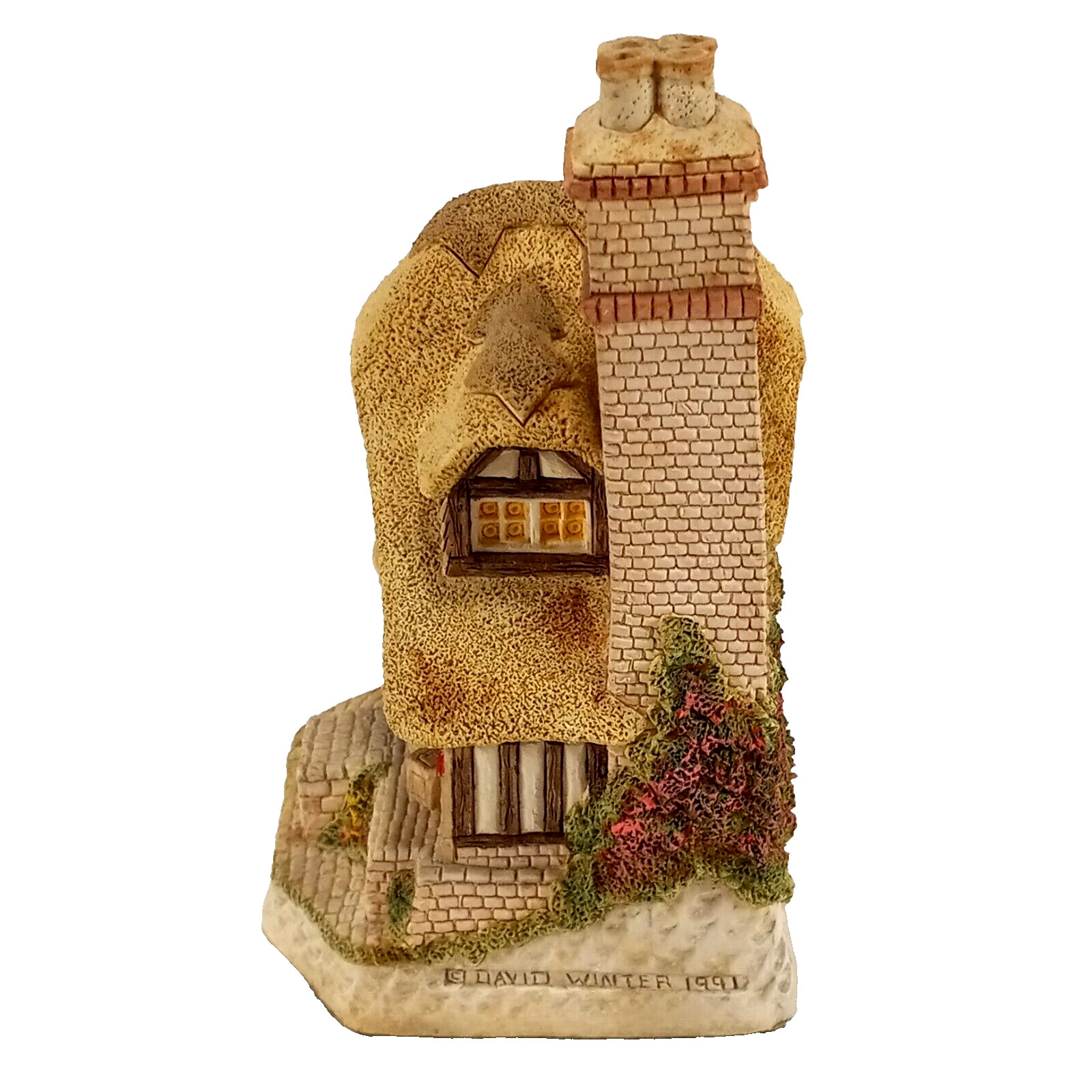 David Winter Cottages Miners Row and Audreys Tea Room Qty 2