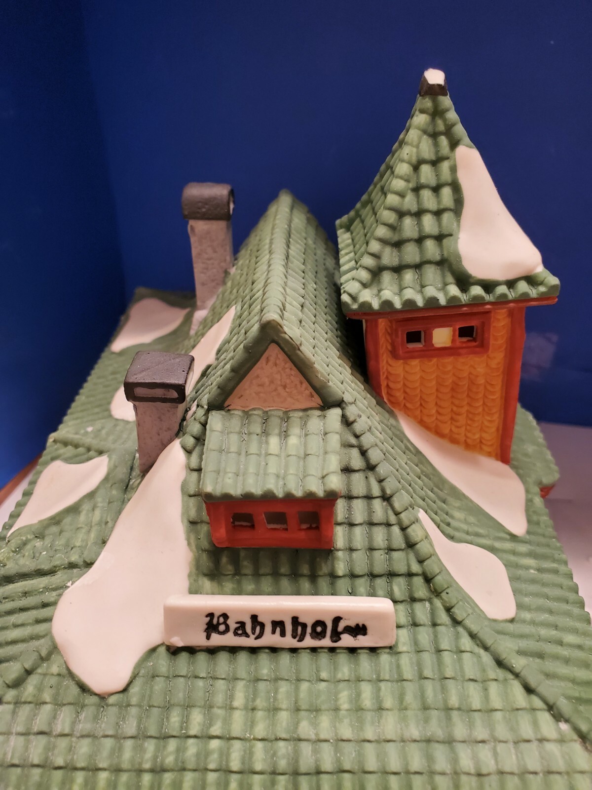 Department 56 : Bahnhof – Alpine Village – READ DESCRIPTION