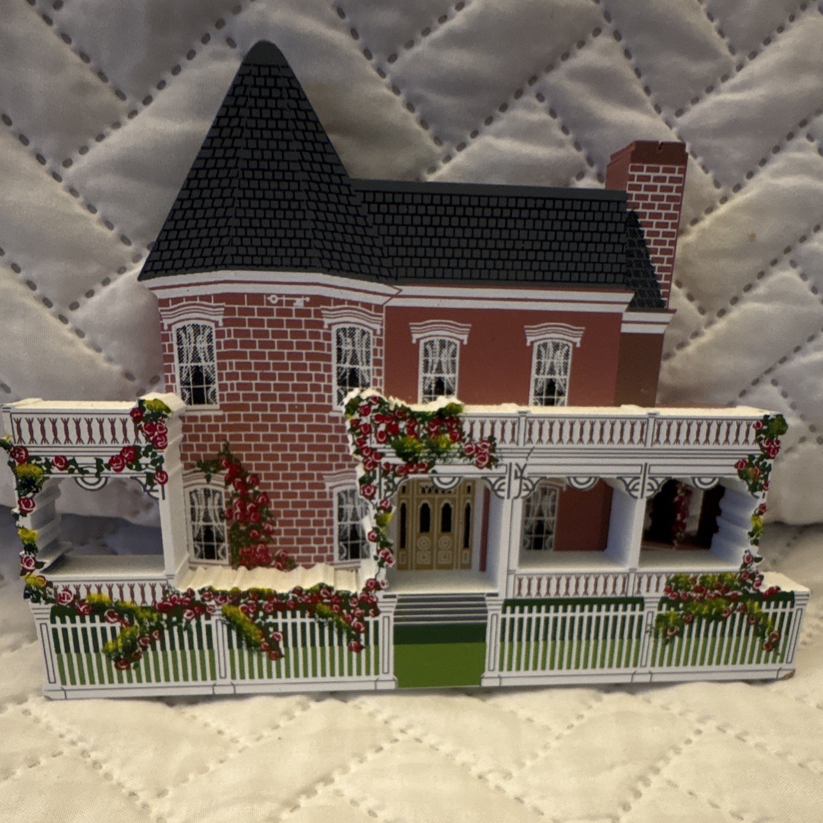 Stelio Gone With The Wind Aunt Pittypat’s Atlanta House 1995 Wood Signed