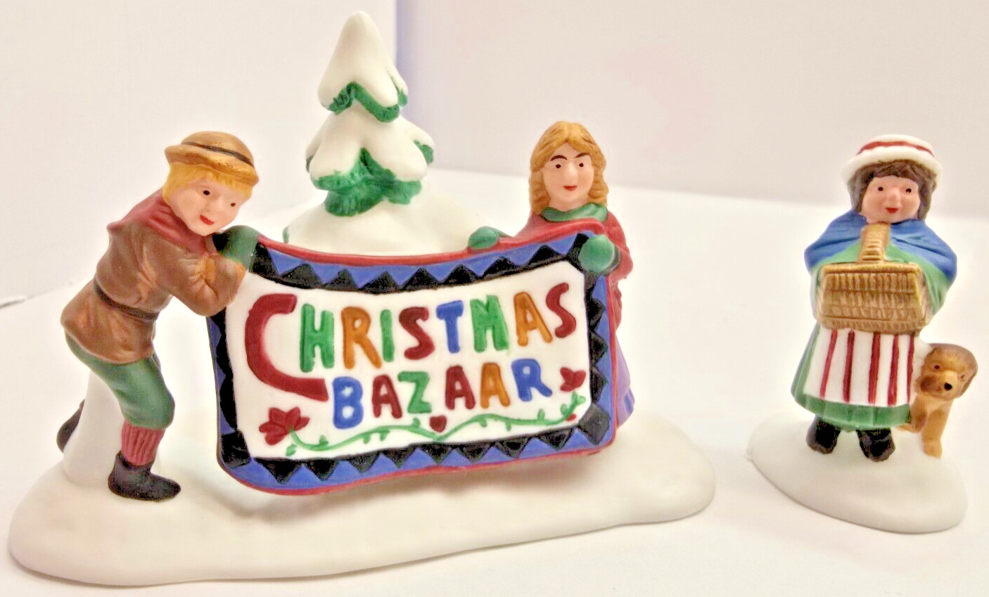 Dept 56 Heritage Village Collction “Christmas Bazaar…Sign” #56598