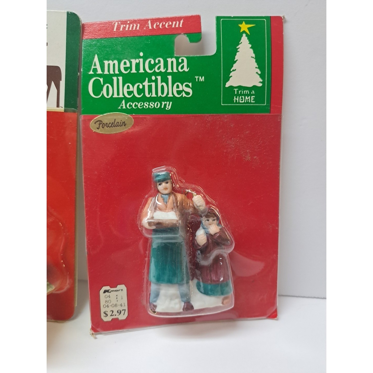 Americana Collectibles Accessory Lot K-mart Trim A Home Original Packaging Vtg