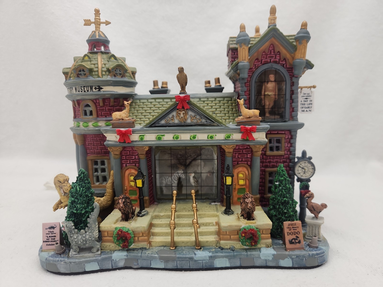 House Natural History Museum Lemax 2007 Caddington Village Lighted 75537 Boxed