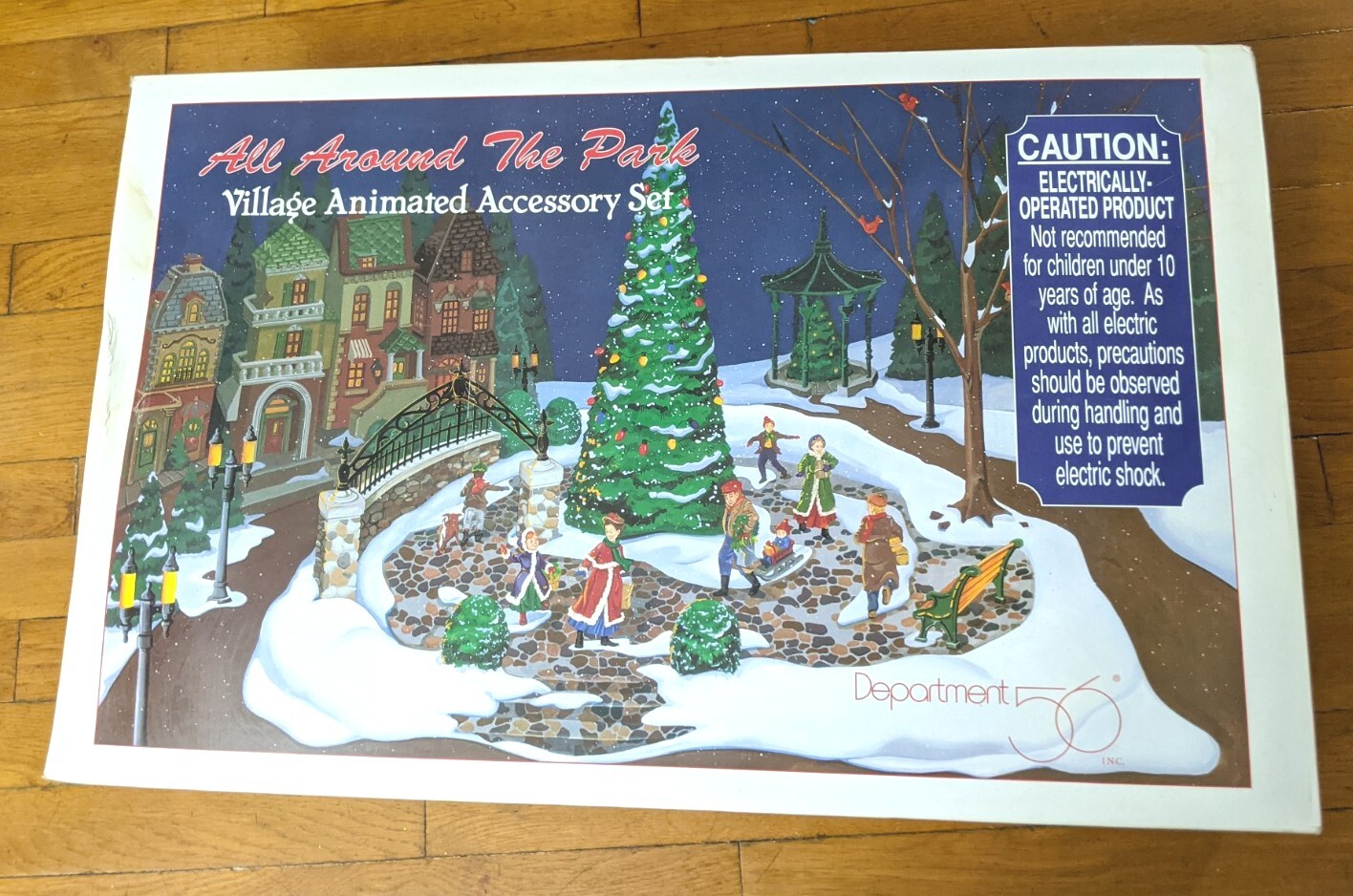 Dept. 56: All Around The Park – Animated Accessory Set Village See Video Working