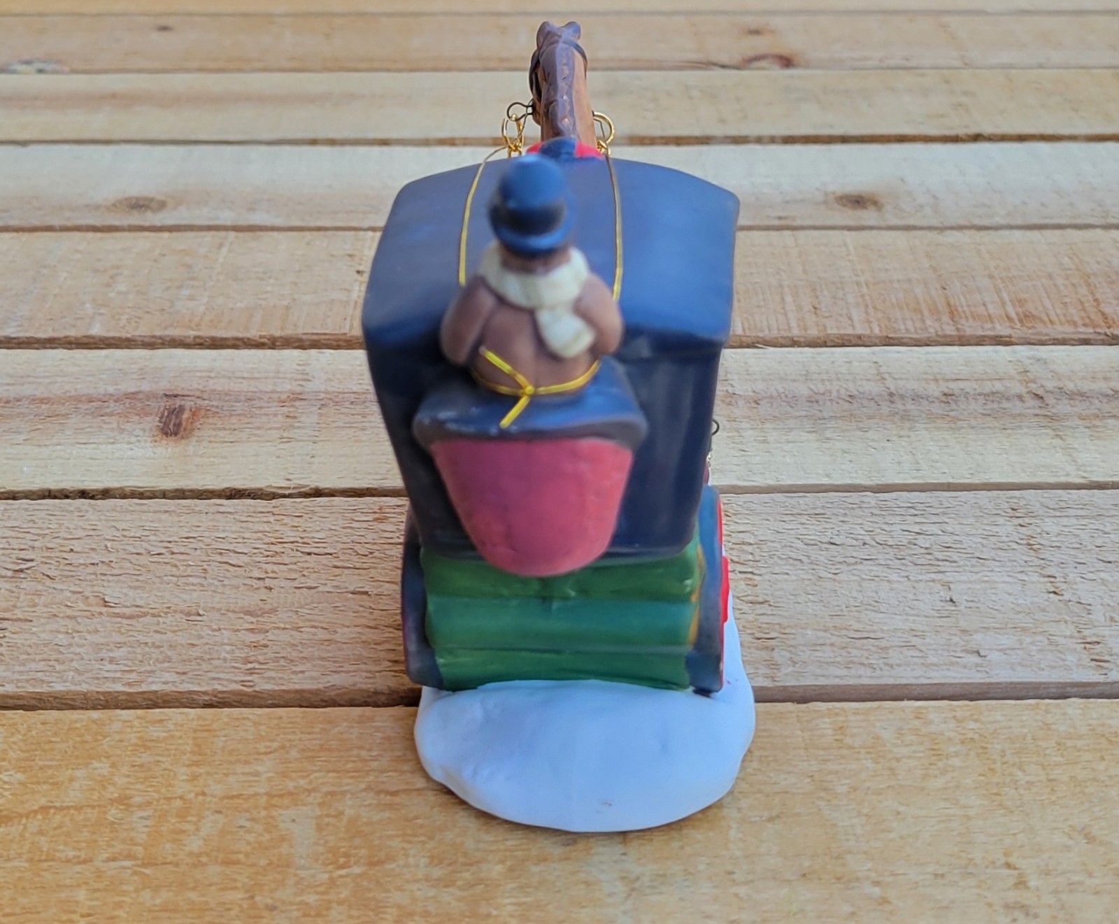 VINTAGE 1995 DICKENS COLLECTABLES ACCESSORIES ~CHRISTMAS HORSE-DRAWN CARRIAGE
