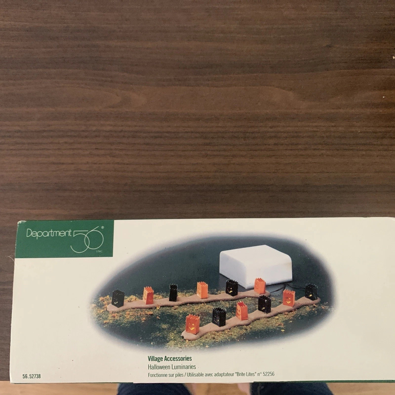 1998 Snow village Dept 56 Village Accessories Halloween Luminaries