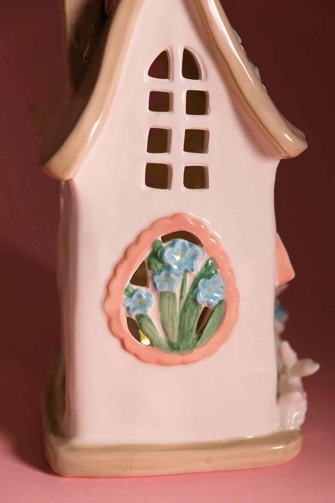 Blue Sky Clayworks LAMBKINS LANE Easter Candle House Morning Glory NEW 2025 Cute