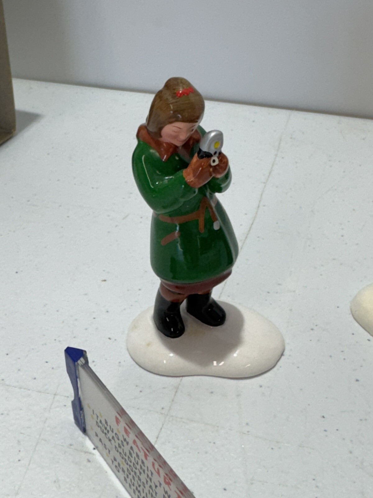 DEPT 56 SNOW VILLAGE 1999 THE LOONEY TUNES ANIMATION FILM FESTIVAL SET OF 4
