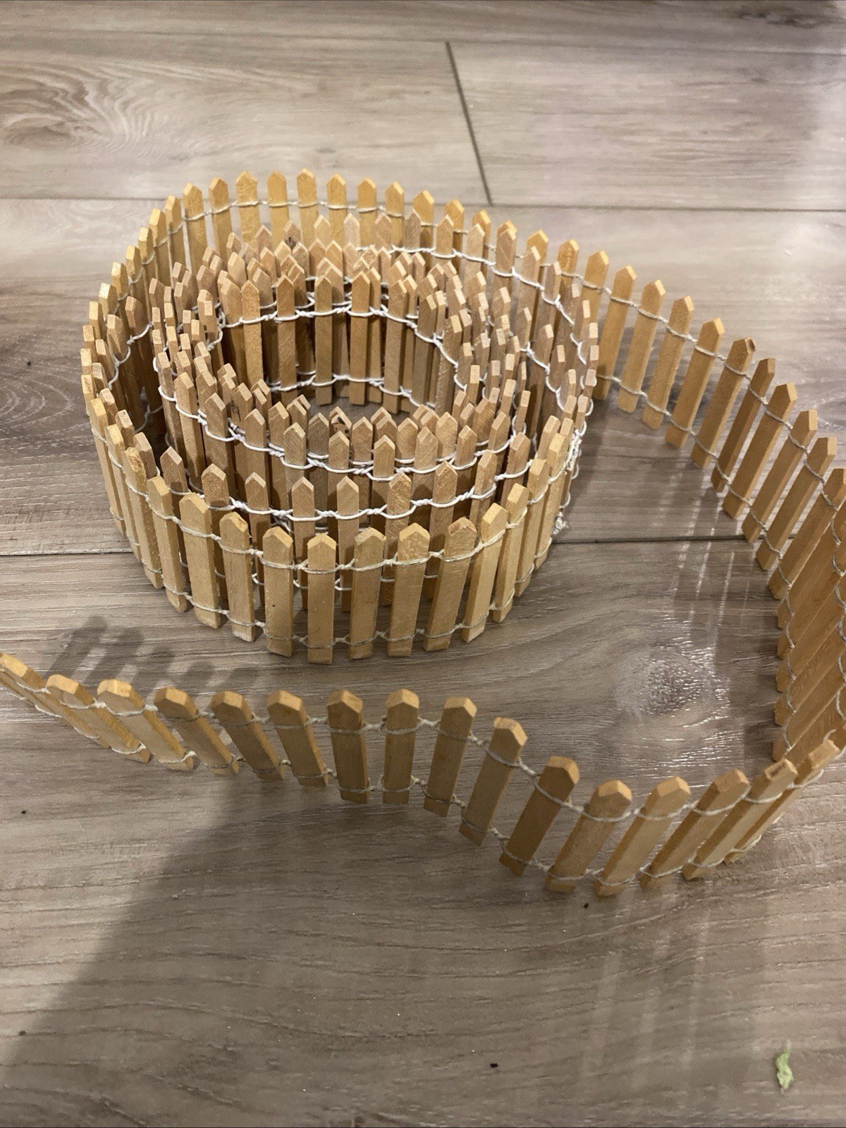 Dept 56 Village Snow Fence Brown #52657 36 Inches Long x 2 Inches (3 Sets Total)