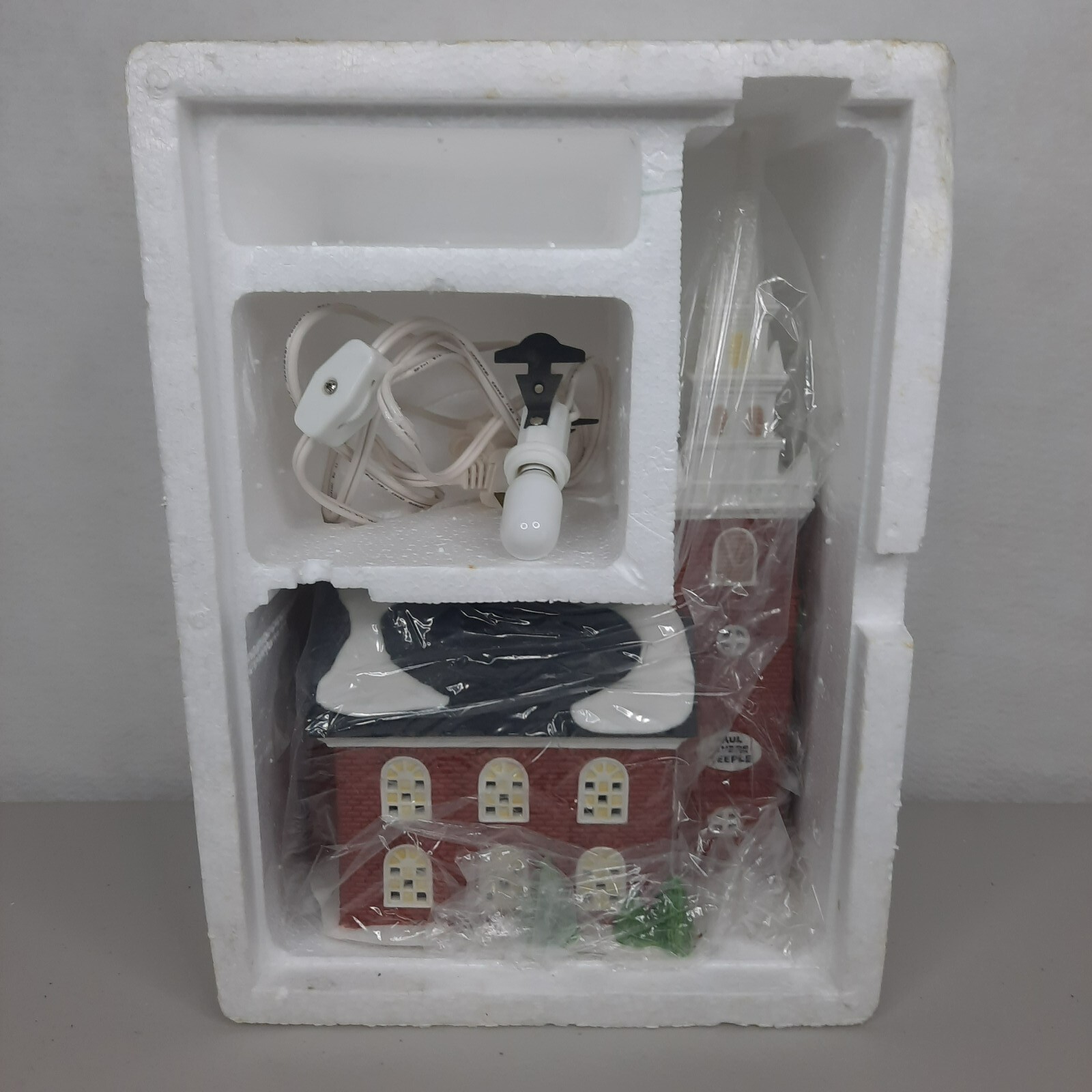 Dept 56 New England Village Series Old North Church Christmas 1988 VTG