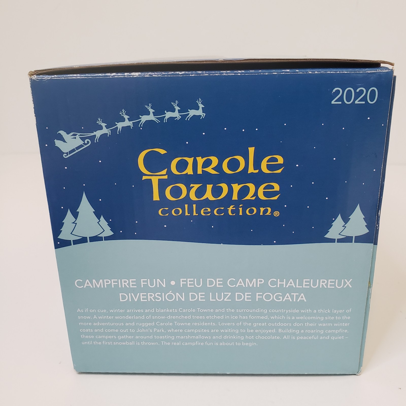 Carole Towne Collection 2020 Campfire Fun Christmas Light Up #1034128 Village