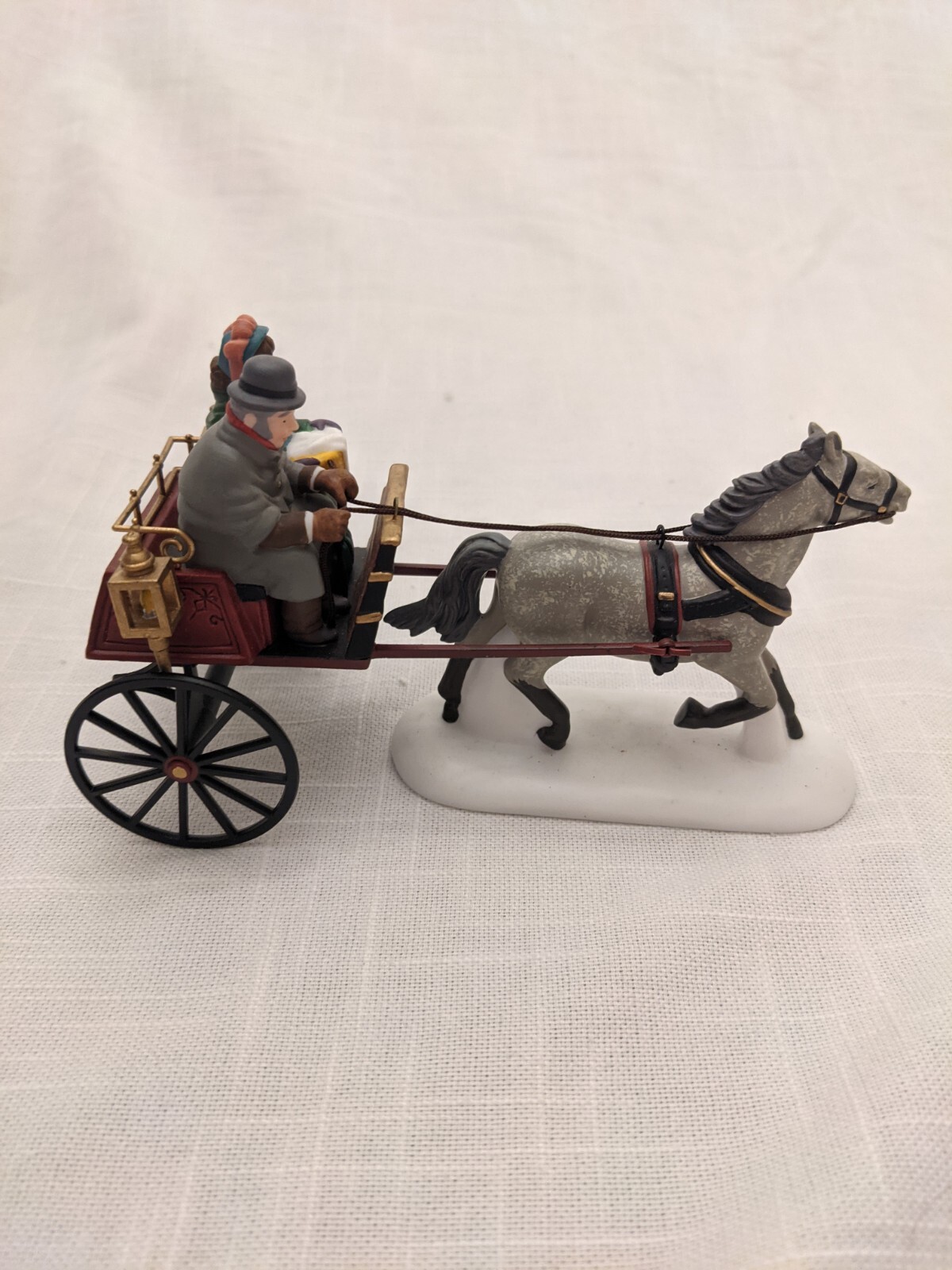Department 56 Heritage Village “Red Christmas Sulky” w/Box #58401