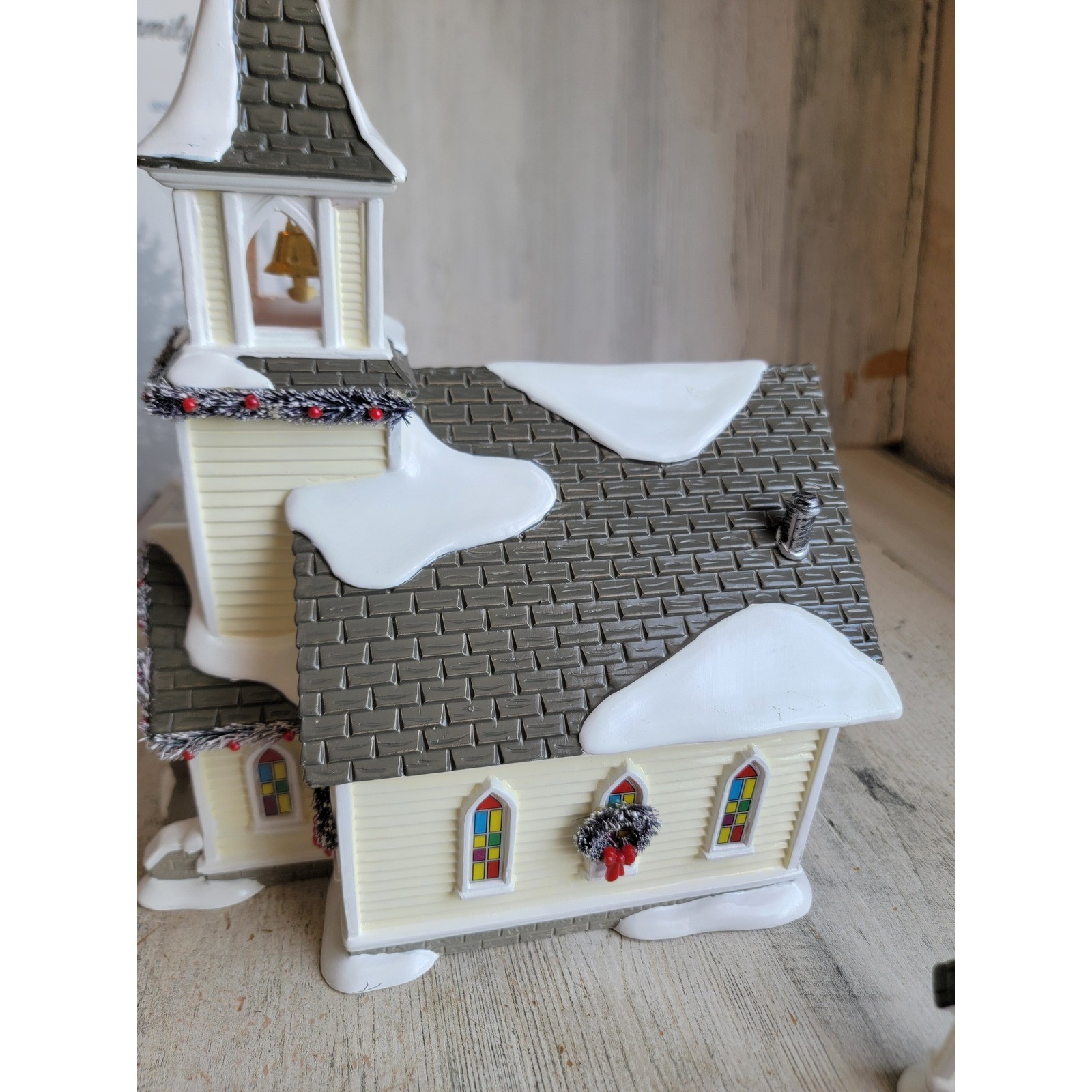Dept 56 4044857 holy family Church Xmas Village accessory vintage home