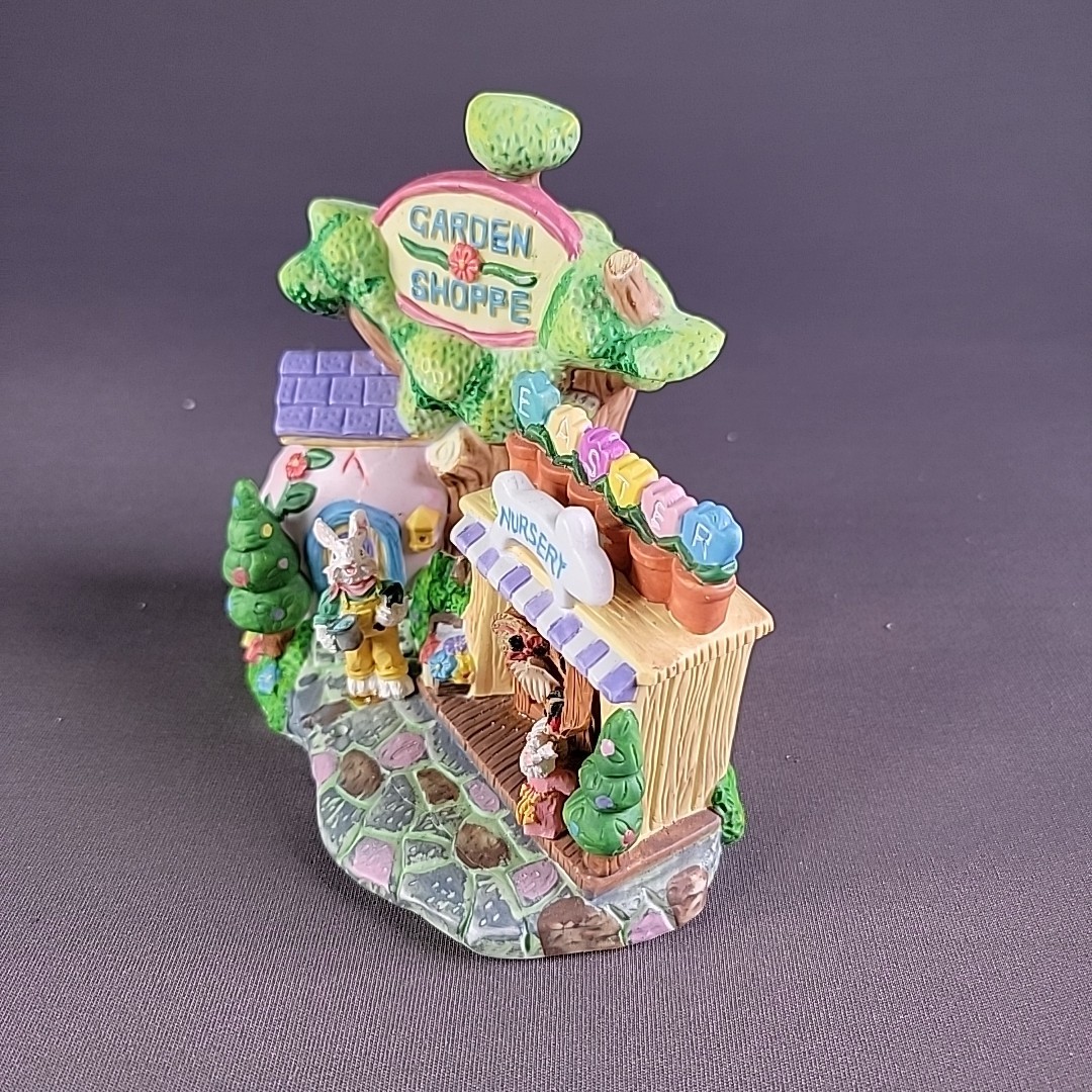 Cottontale Cottages Garden Shoppe Easter Village 1999 Lot Of 3 Shoppes