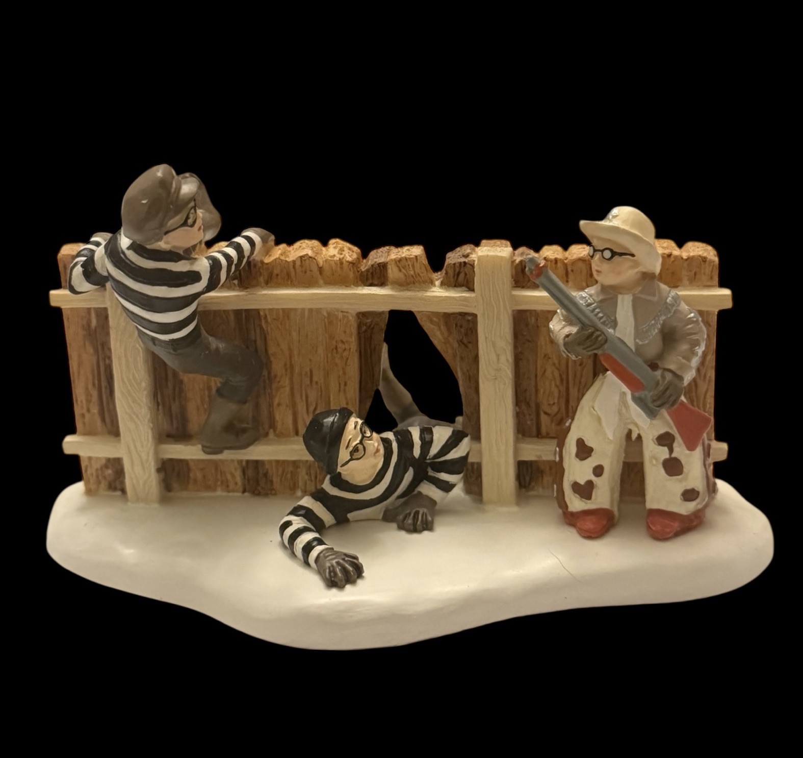 A Christmas Story Movie Dept 56 Figurine Ralphie and Ol’ Blue Nostalgia Retro 2”