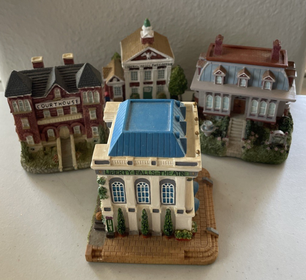 Lot of 4 Vintage INTERNATIONAL RESOURCING SERVICES “Liberty Falls” 1993-2000
