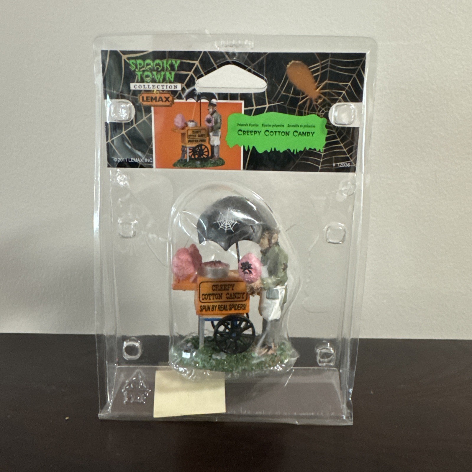CREEPY COTTON CANDY Wolfman LEMAX SPOOKY TOWN Circus Halloween Werewolf 182829