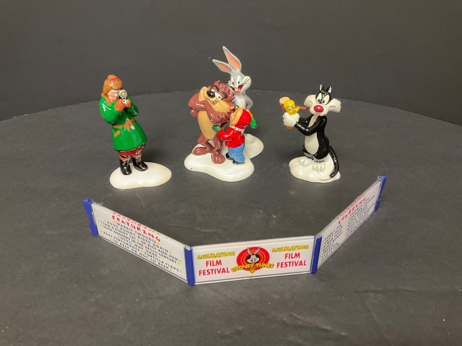Dept 56 The Looney Tunes Animation Film Festival (Set of 4) #56.54983