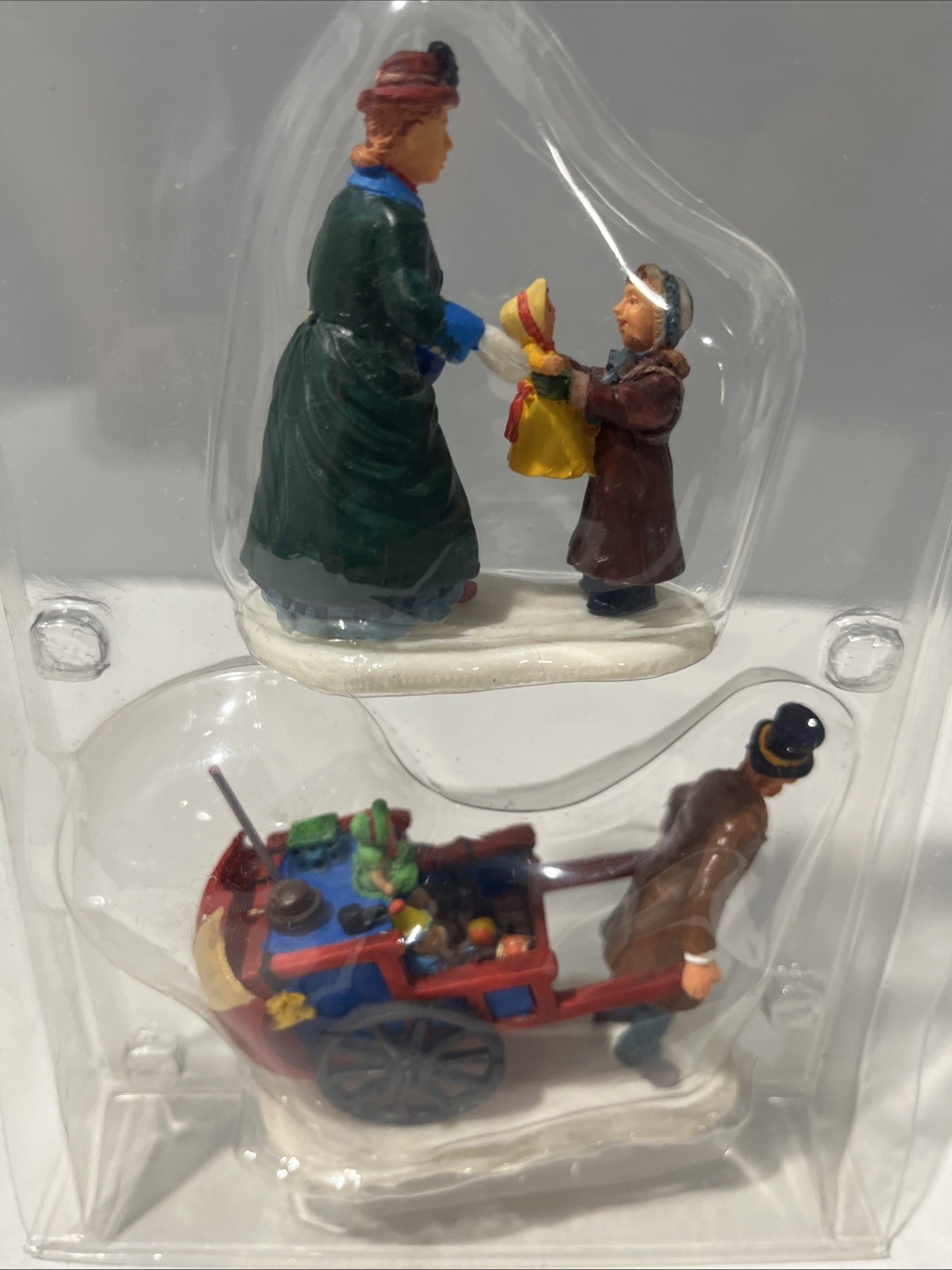 Lemax WHAT A CUTE DOLL Toys Poly-Resin Christmas Figurine Figure Set 2000 02417A
