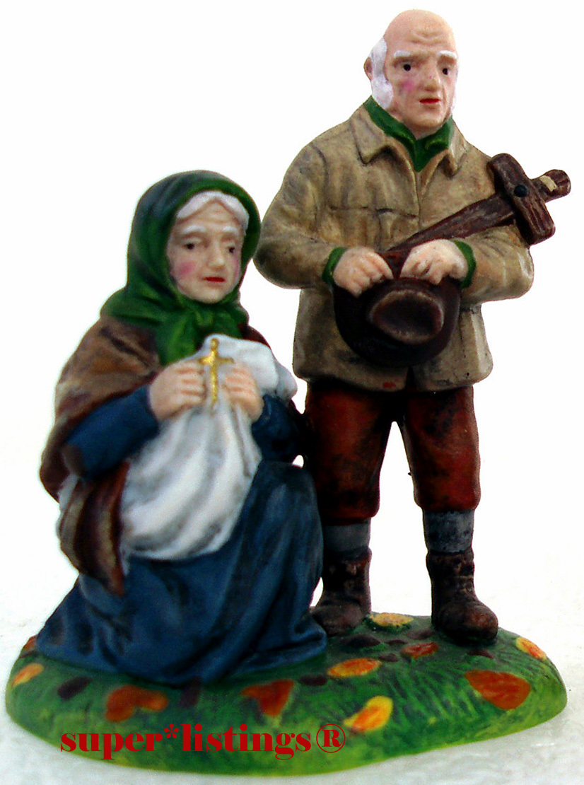 Dept. 56 Begging For Soul Cakes Man & Woman Hallow’s Eve Dickens 58412