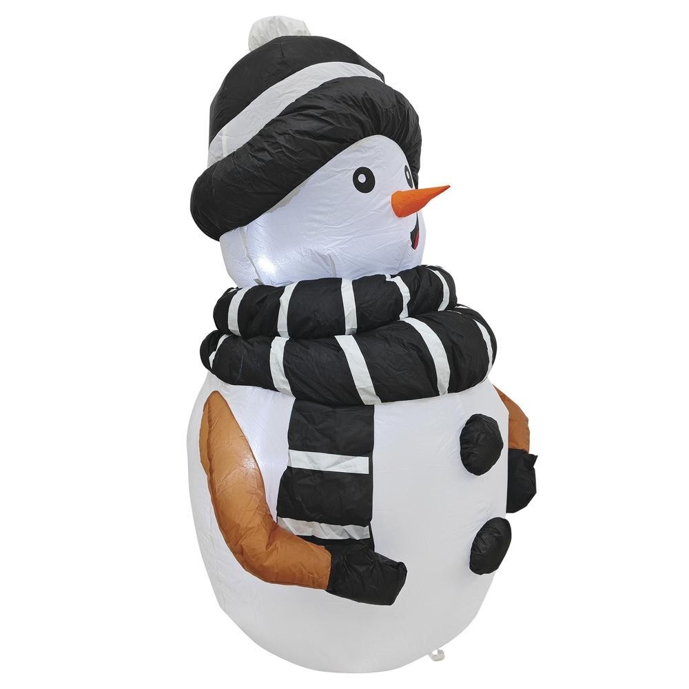 4′ Lighted LED Snowman Christmas Inflatable Fun Holiday Indoor Outdoor Decor