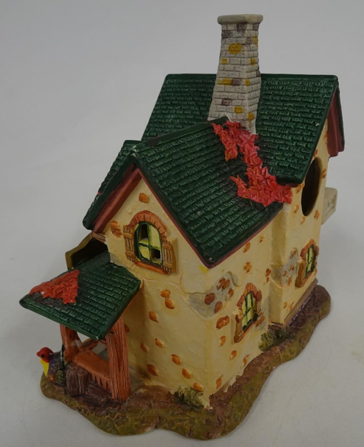 Holiday Village Ceramic Winter Christmas Autumn Fall Building Farmer’s Market 6″