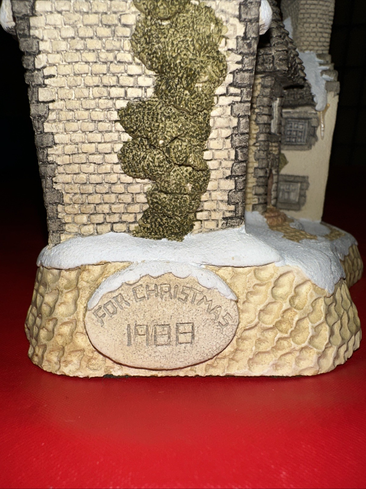 DAVID WINTER 1988 Cottage A Christmas In Scotland & Hogmanay Box & COA