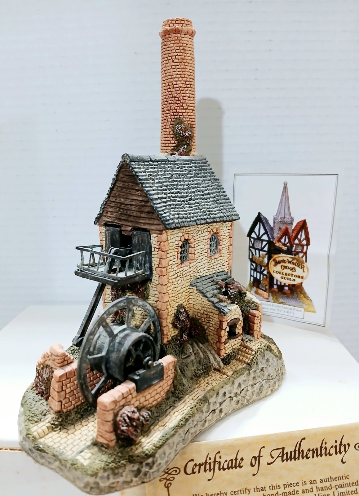 David Winter Cottages “Cornish Engine House” West Country Collection 1987