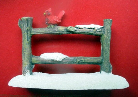 St Nicholas Square Split Rail Fence 4 Piece set