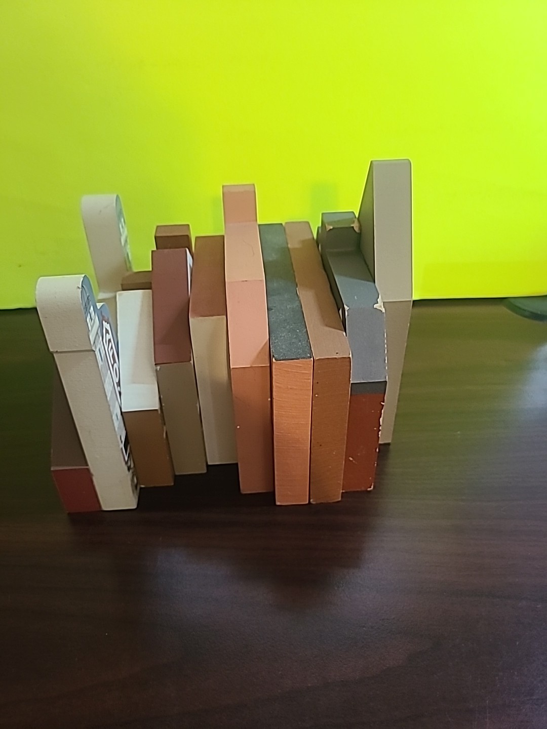 Lot Of 10 The Cat’s Meow Village Wood Shelf Sitters, Jaline Vintage 1980s 1990s