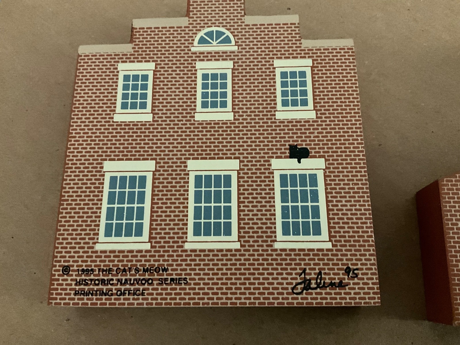 The Cat’s Meow Village 1995 Historic Nauvoo Series – Set of Four – NEW