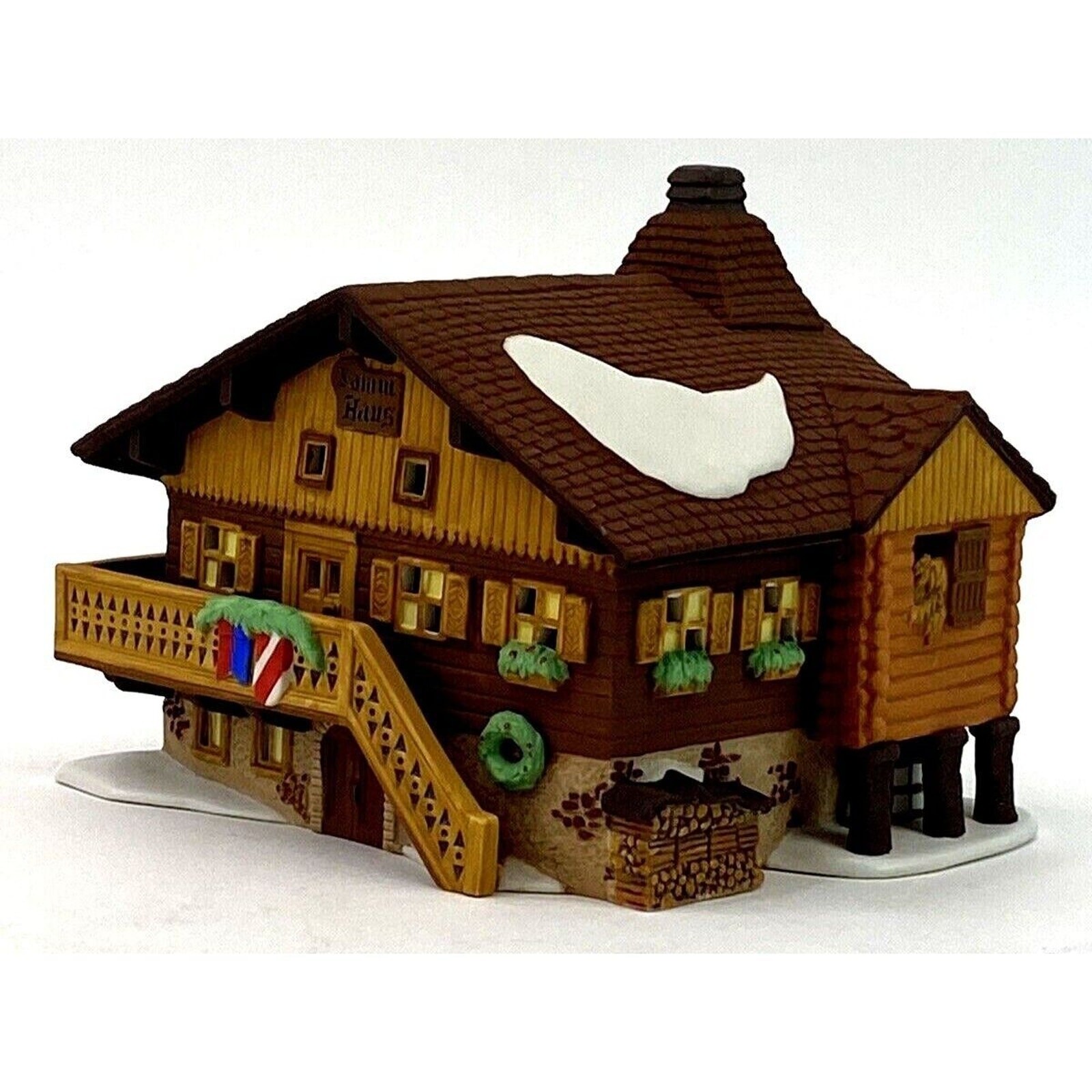 Department 56 Christmas Alpine Village “Kamm Haus” #56171 House On The Crest