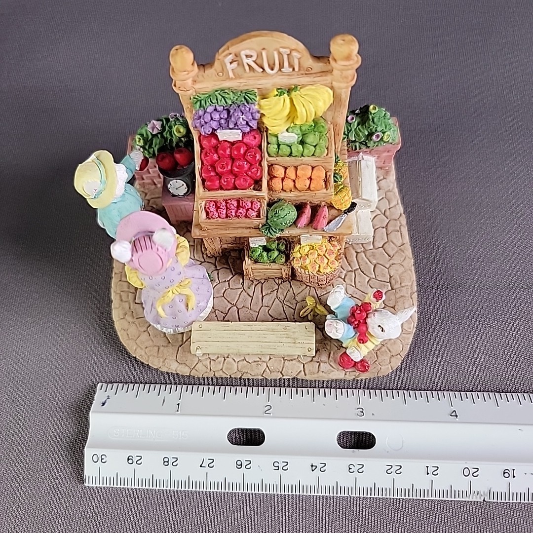 Cottontale Cottages Garden Shoppe Easter Village 1999 Lot Of 3 Shoppes