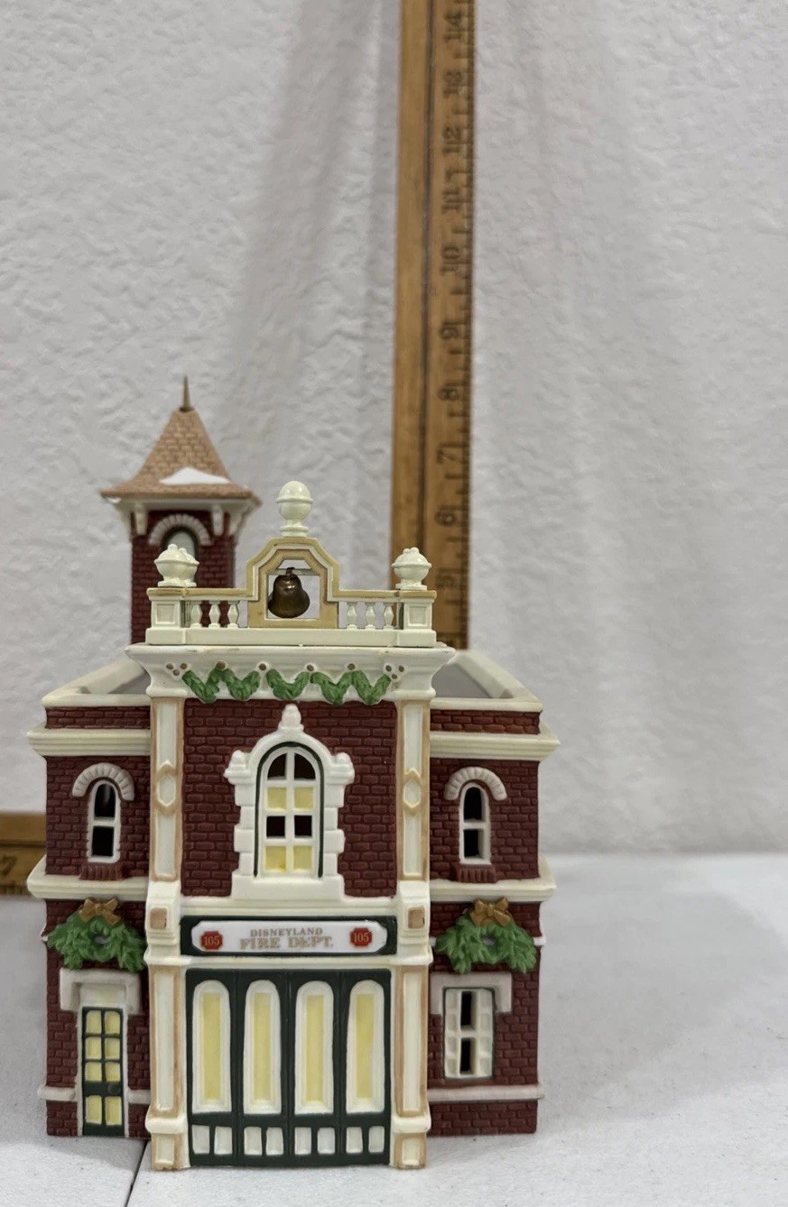 Department 56 “Disneyland Fire Department #105” Disney Parks Series