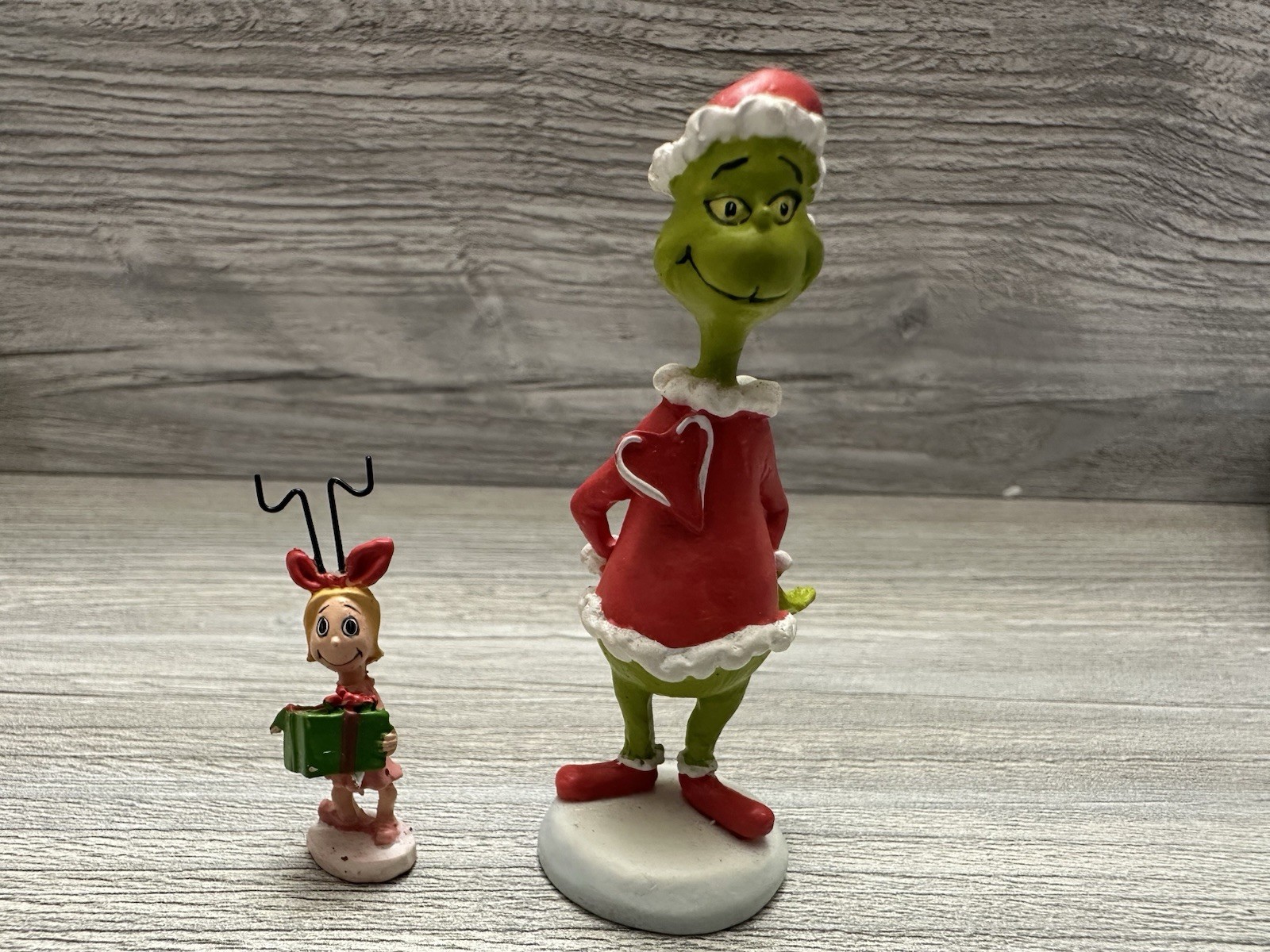 DEPT 56 GRINCH MAX & CINDY-LOU WHO THE GRINCH DR SEUSS VILLAGE CHRISTMAS! 🎅