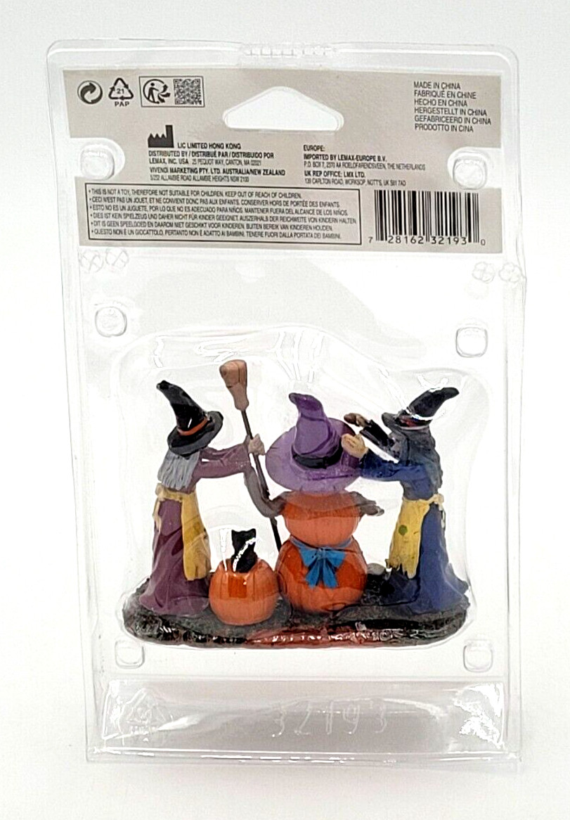 Lemax Spooky Town Pumpkin Witch Halloween #32193