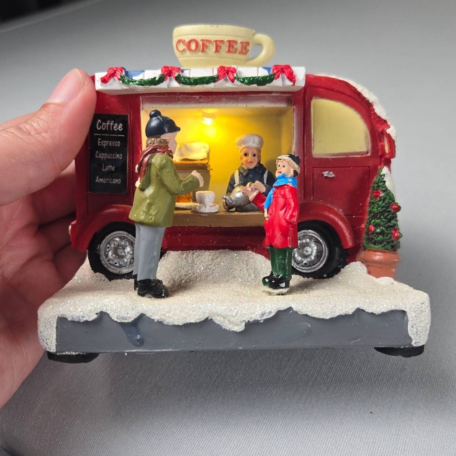 Vintage Coca-Cola Town Square Collection Christmas Village Accessories Lot 9 Pc