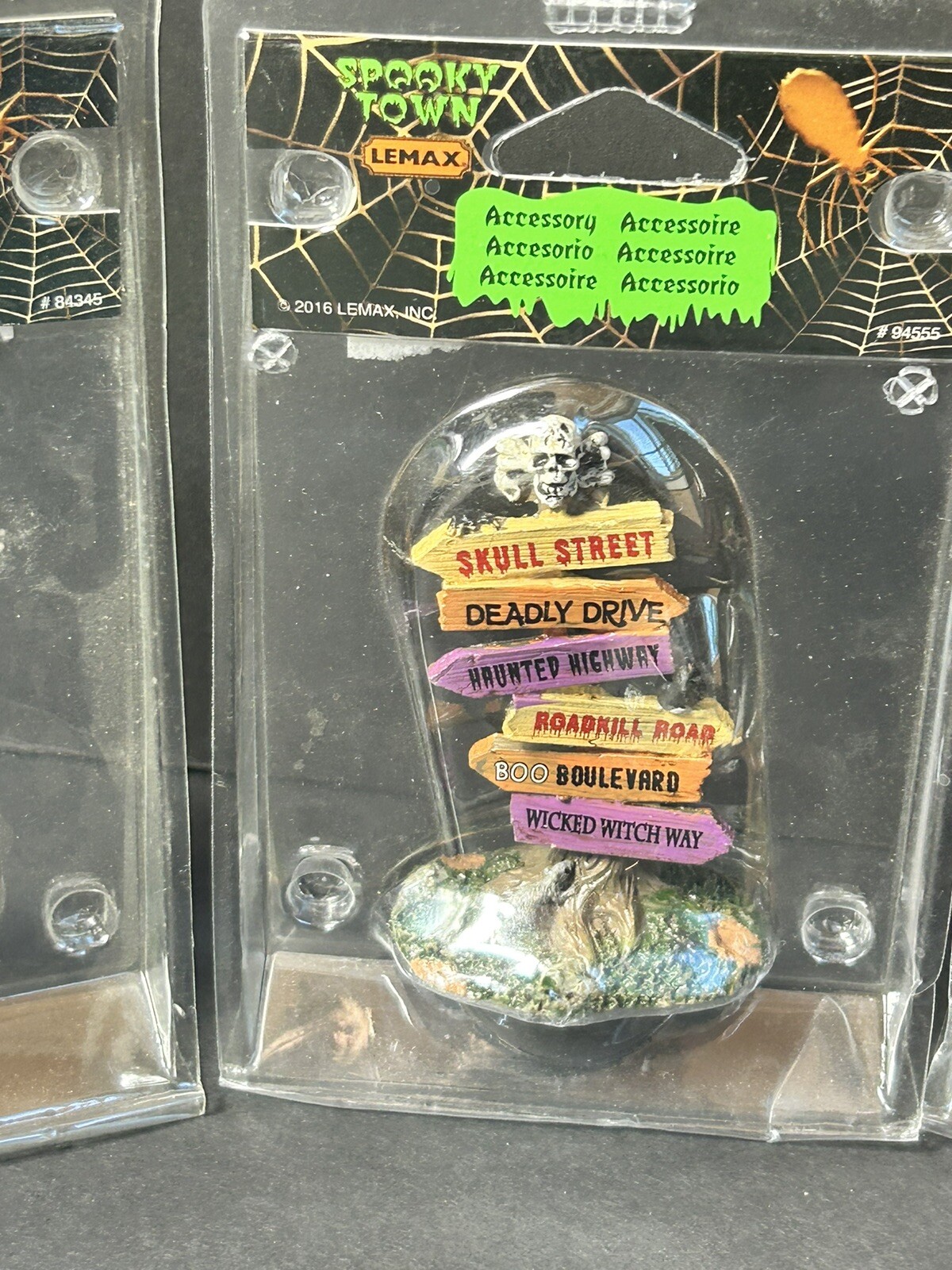 Lemax Spooky Town Accessory Figures Lot Of 4 New In Package Halloween Decor