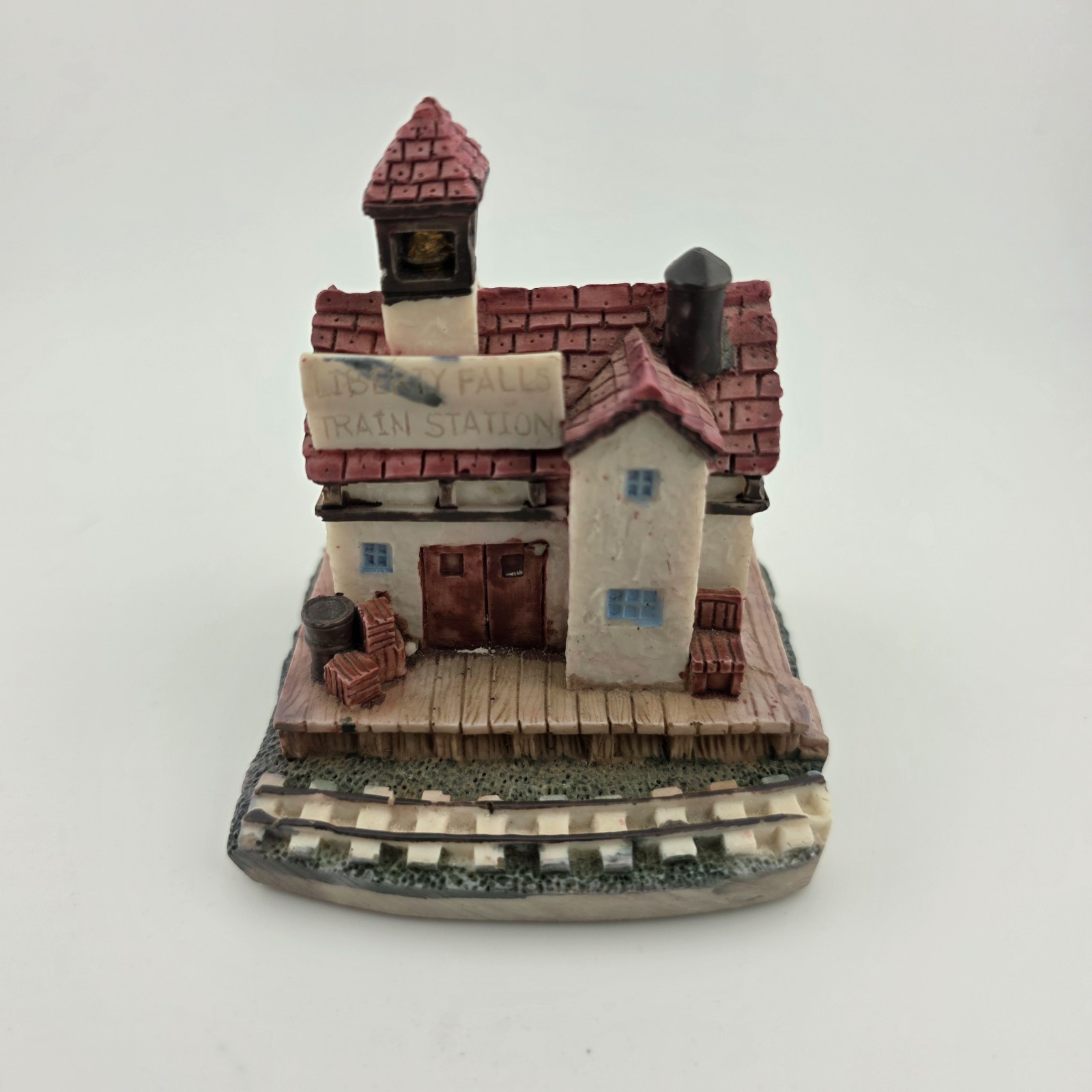 1991 Liberty Falls International Resourcing Services Train Station Miniature