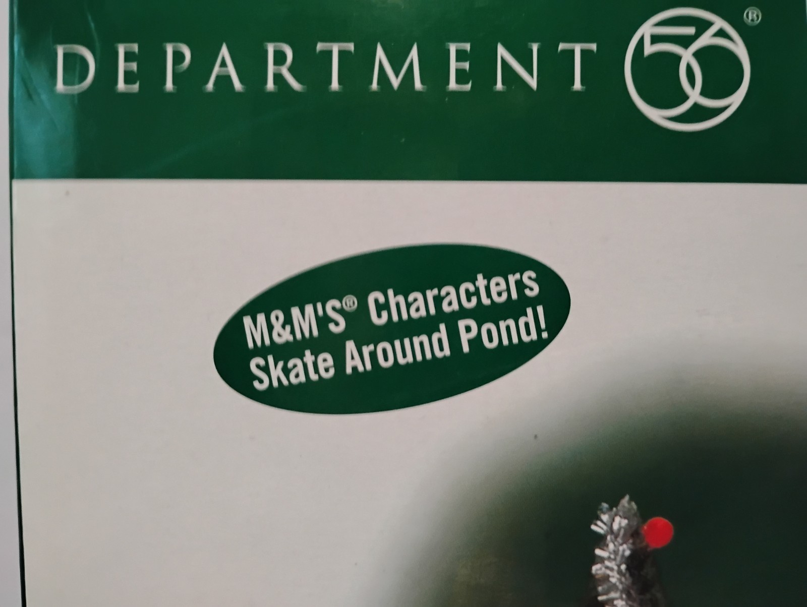 2005 M&M’s Fun on Ice Department 56 North Pole Series Ice Skating #56.56440