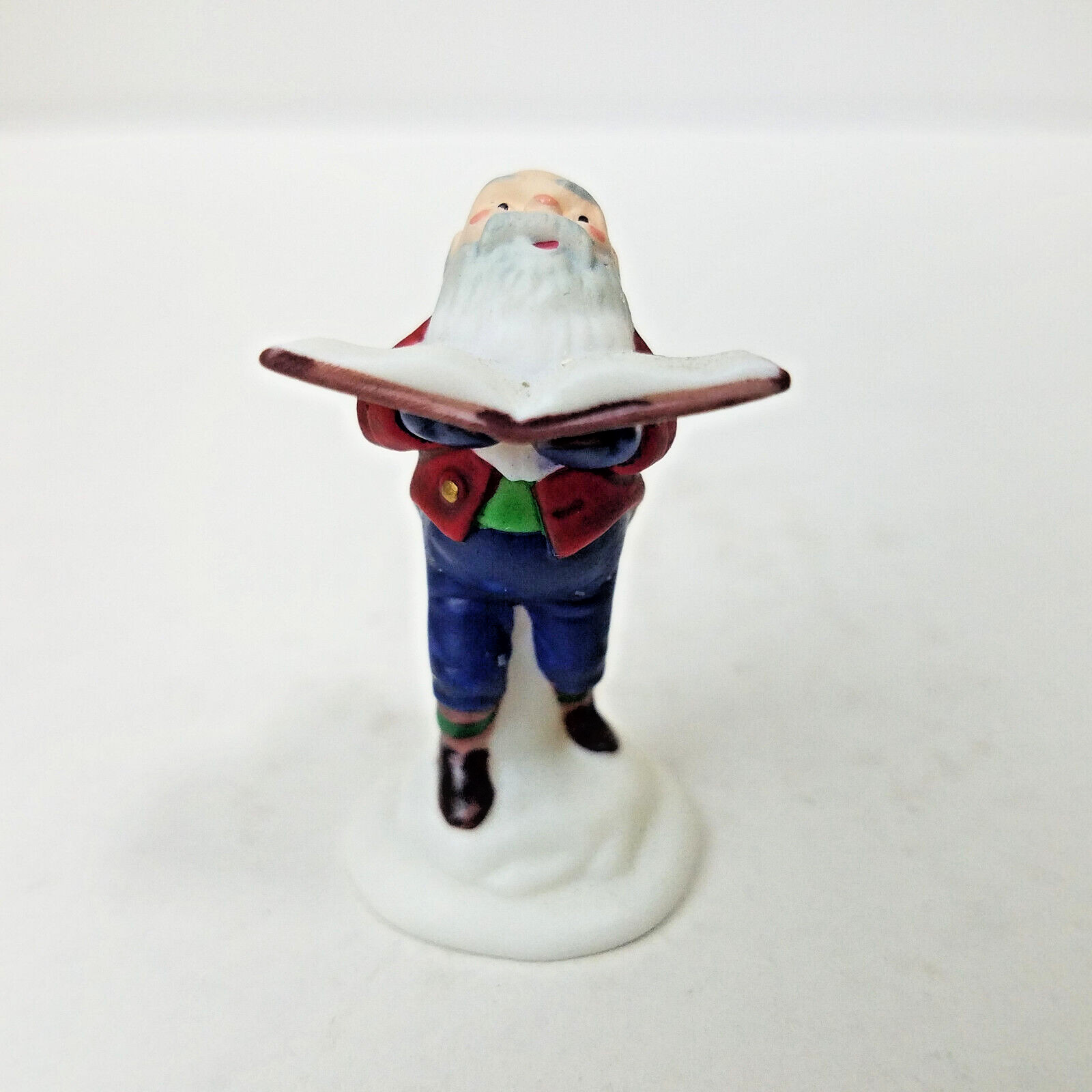 Dept 56 1993 Sing A Song For Santa Heritage North Pole 56316 U1 Red Elves Singer