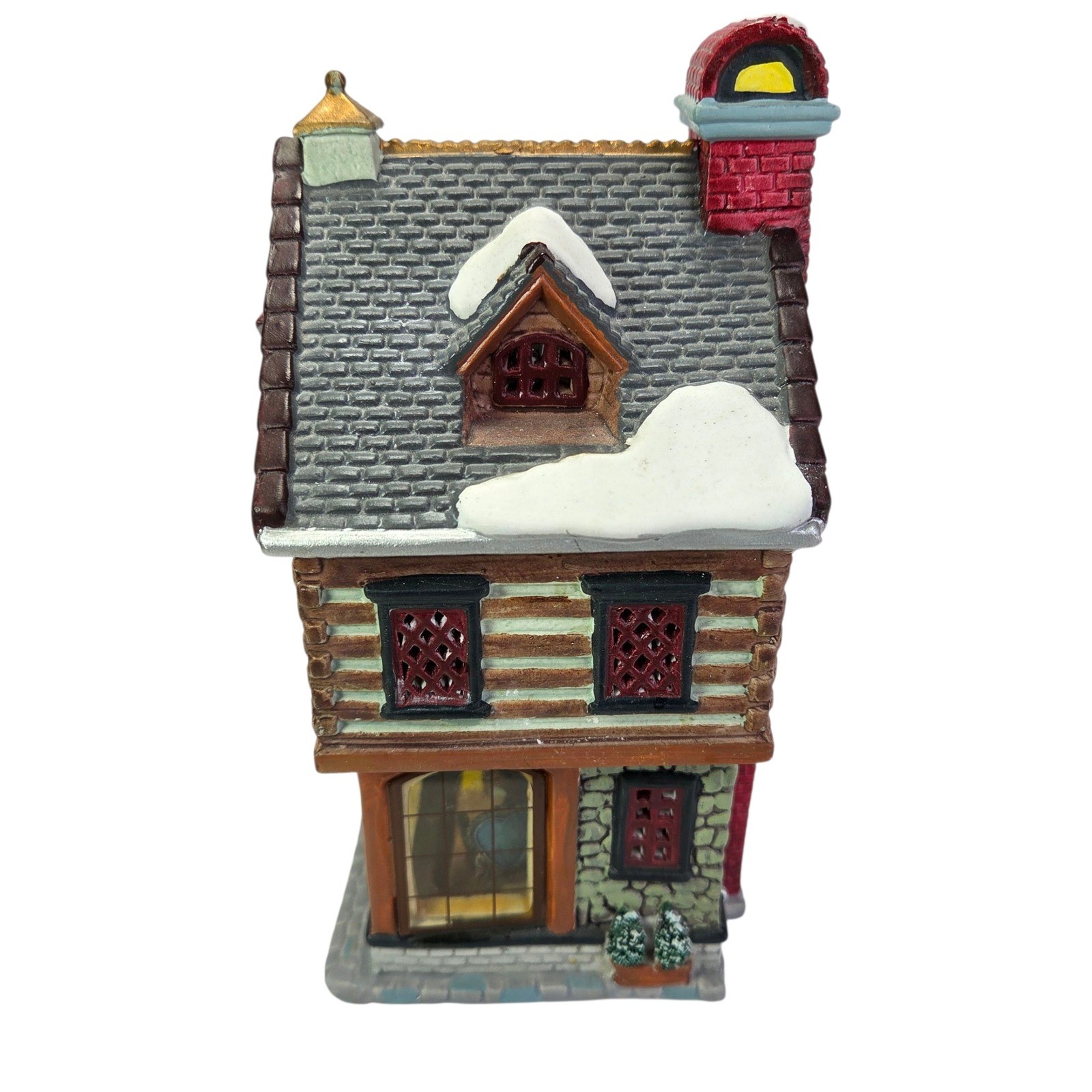Lemax Christmas Village Kellys Fine Furniture Lighted Holiday 2000 Box Vtg Read