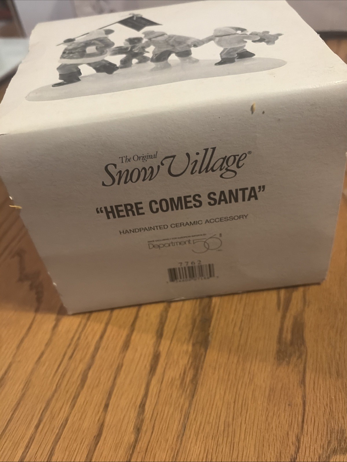 Dept 56 Snow Village “Here Comes Santa” Claus 7762 See Photos Read Description