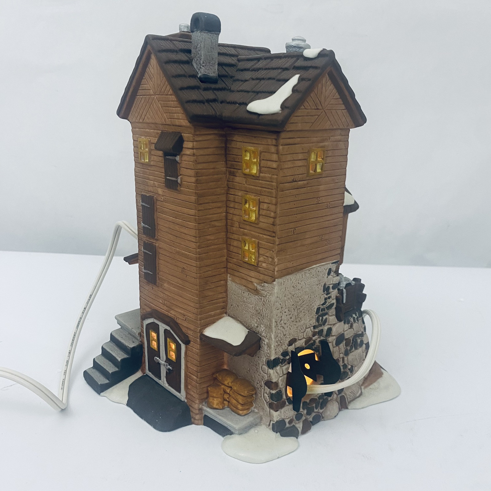 Dept 56 5812-2 Great Denton Mill Dickens’ Village Heritage Village Retired w box