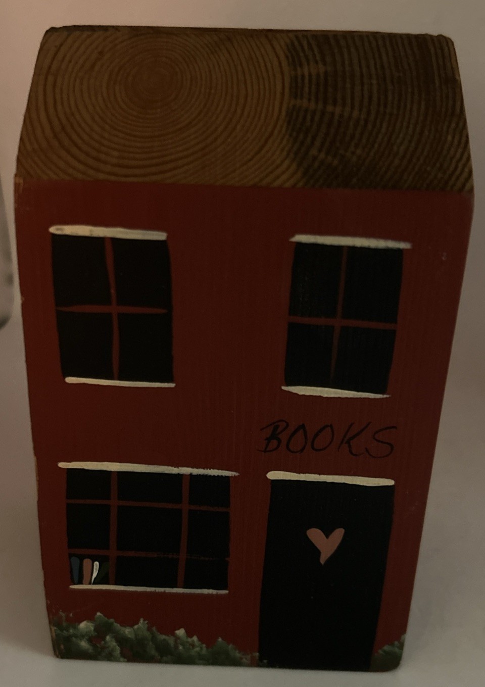 Folk art I am country creations wooden houses set of 2
