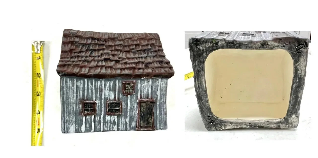 Christmas Village Vintage ’80’s Ceramic Pieces- Hand Painted Byron Molds