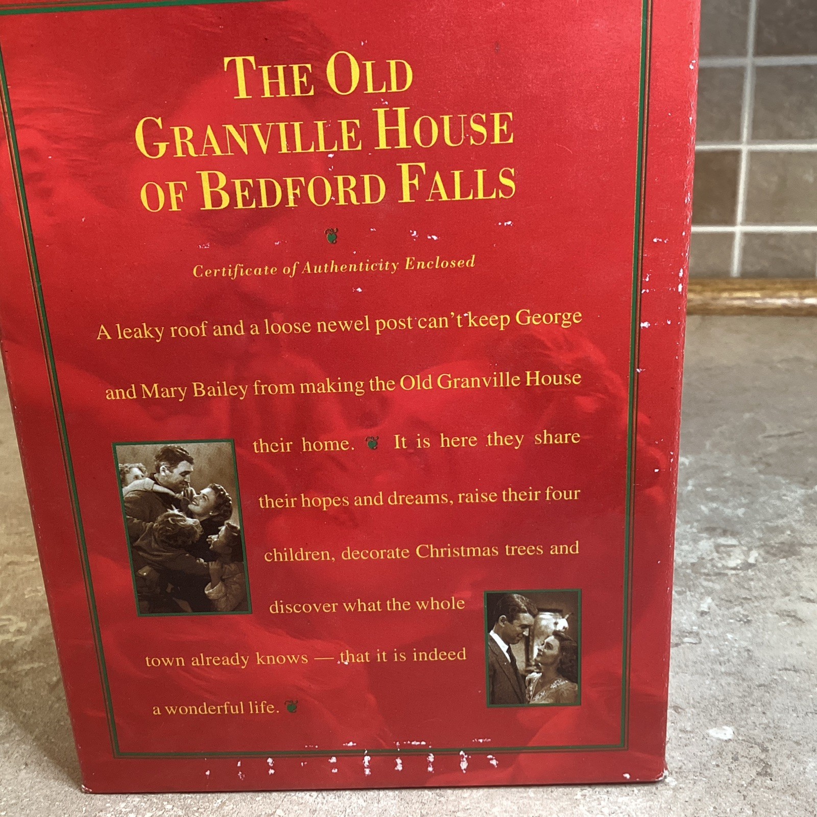 It’s a Wonderful Life Holiday Village – The Old Granville House Of Bedford – NEW